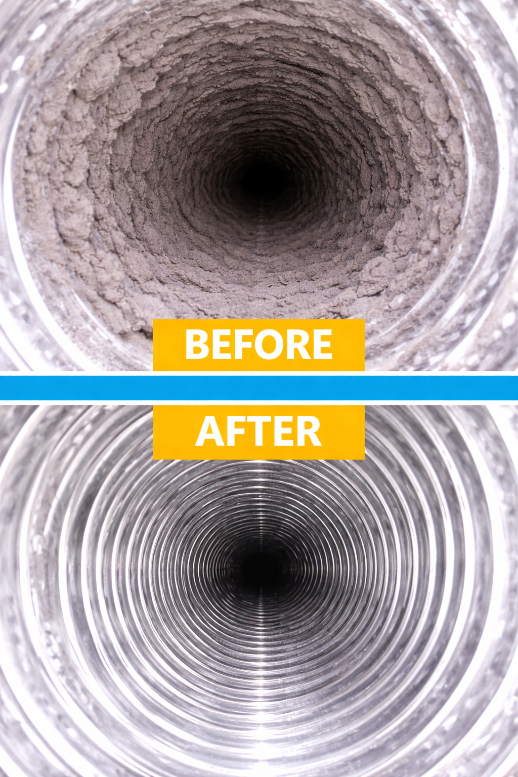 Before & After Air Duct Cleaning